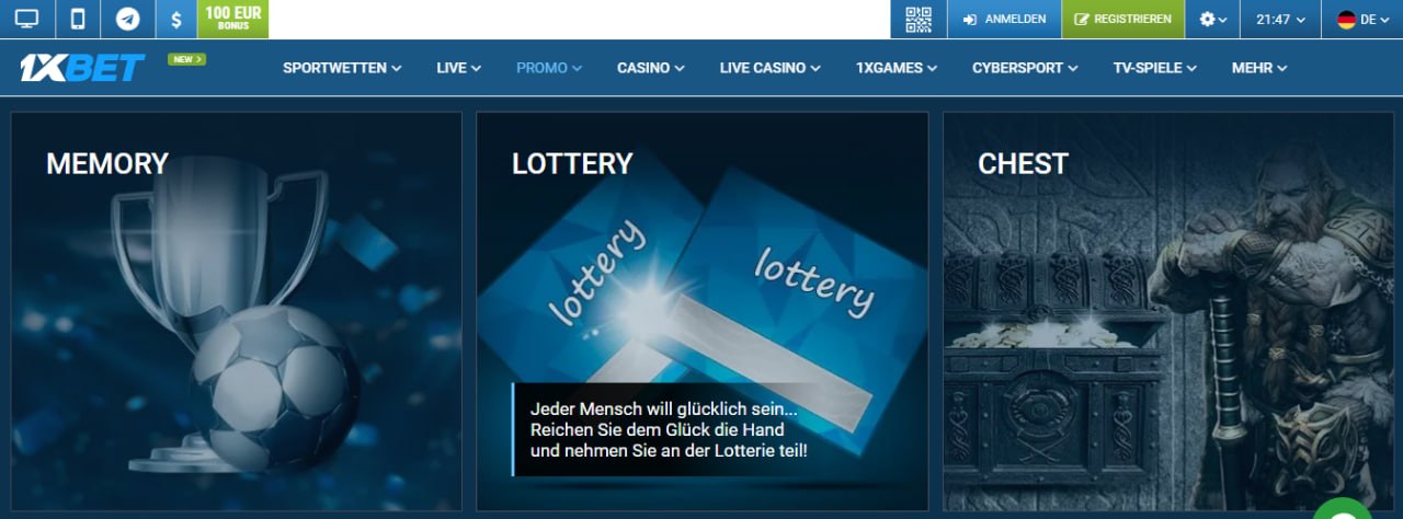 1xBet Schweiz