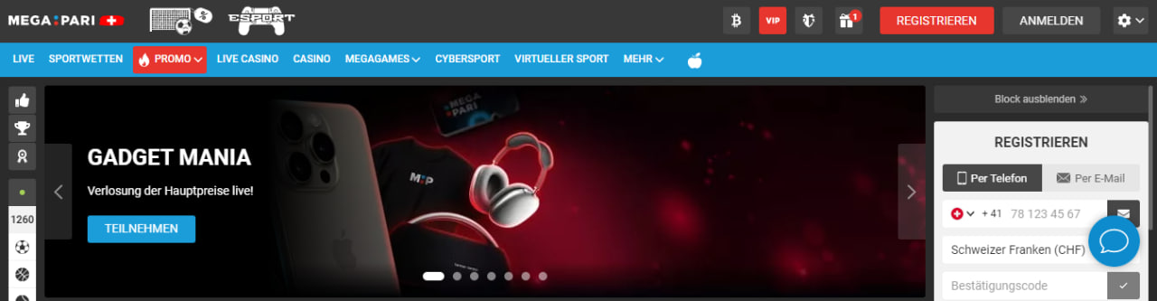 Megapari Schweiz